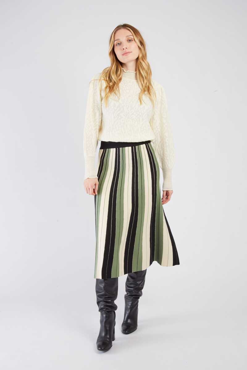 FALDA JEANNE COLOR VERDE